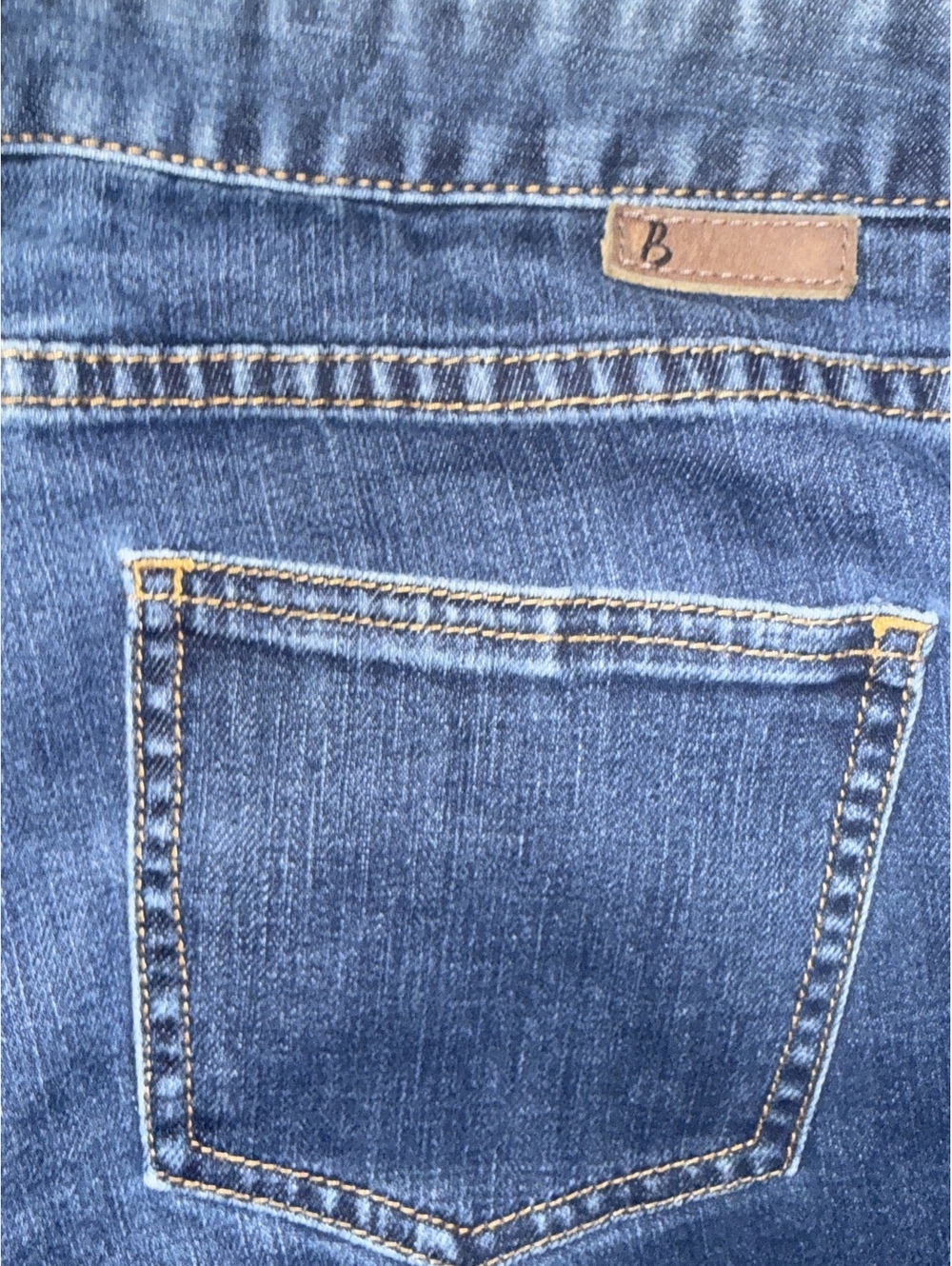Boden Dark Blue Straight Leg Jeans UK Size 16R US Size 10R - Picture 4 of 7